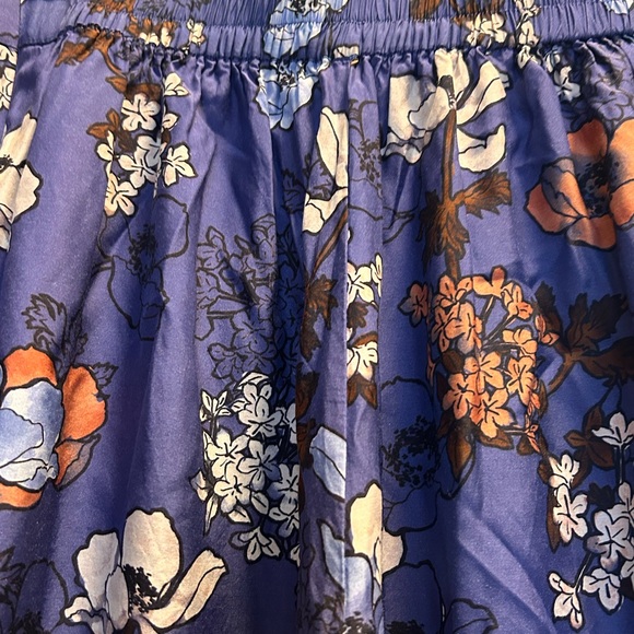 PART TWO Floral Silk Wide Leg Trousers Size S - Picture 4 of 6